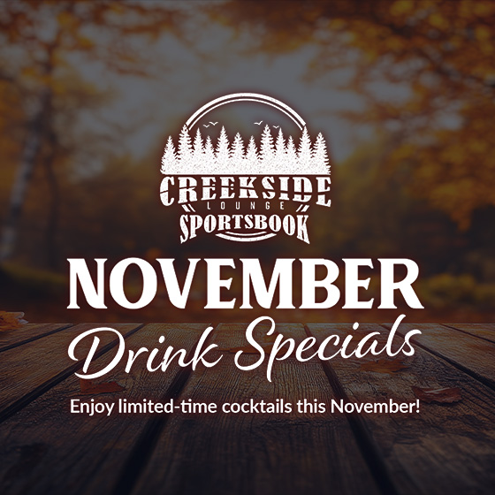 November Drink Specials